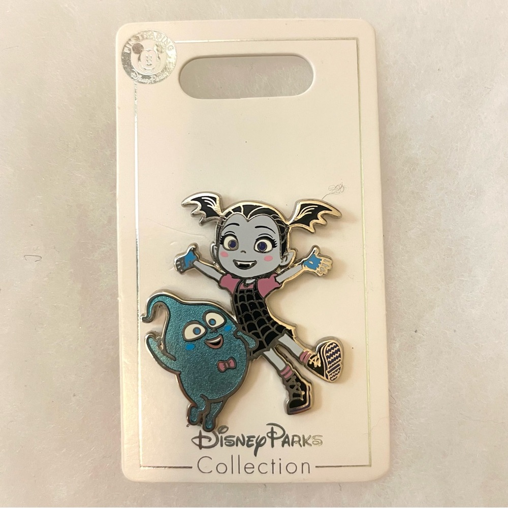 Disney Parks Collectible Vampirina and Demi Enamel Pin